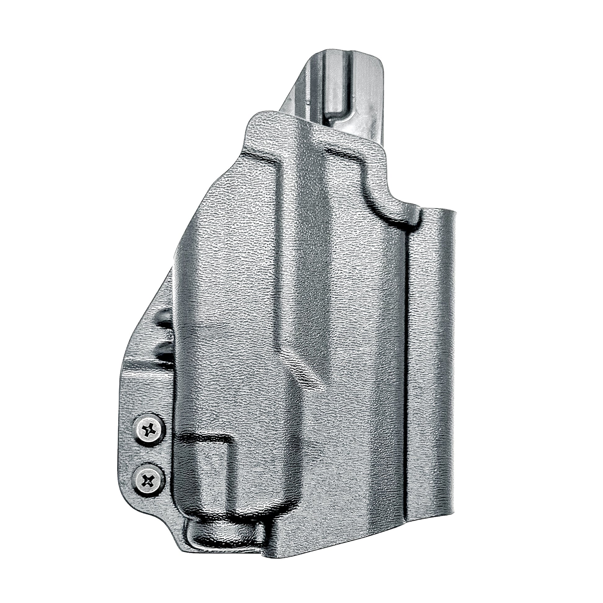 Outside Waistband (OWB) holster fits Icarus ACE 365 311 & TLR-7 X or TLR-7 A. Red-dot compatible, adjustable retention, open muzzle, USA-made quality.