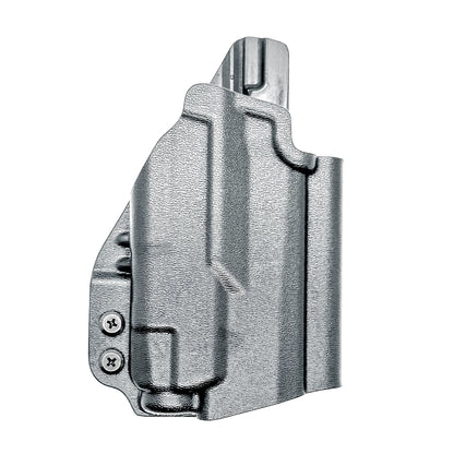 Outside Waistband (OWB) holster fits Icarus ACE 365 311 & TLR-7 X or TLR-7 A. Red-dot compatible, adjustable retention, open muzzle, USA-made quality.