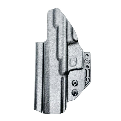 Black  Inside waistband holster built for the Icarus Precision AIR Polymer XMACRO Grip Module and P365-FUSE slide.  Red dot ready, Enigma compatible.