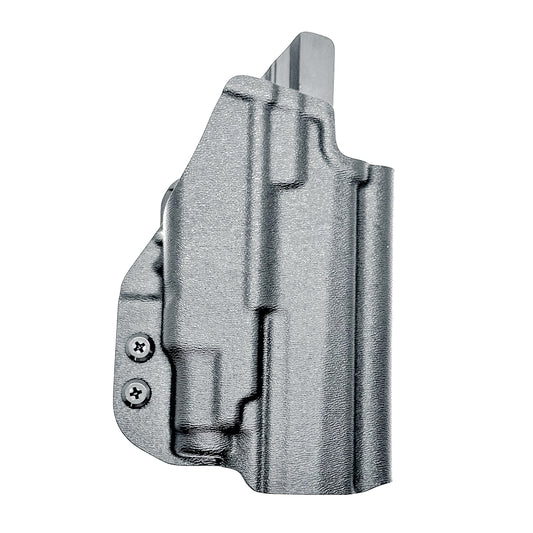 Outside the waistband holster fits Icarus Precision AIR Polymer P365-FUSE & Streamlight TLR-7 Sub in black with 4BROS 1.5" belt slide.