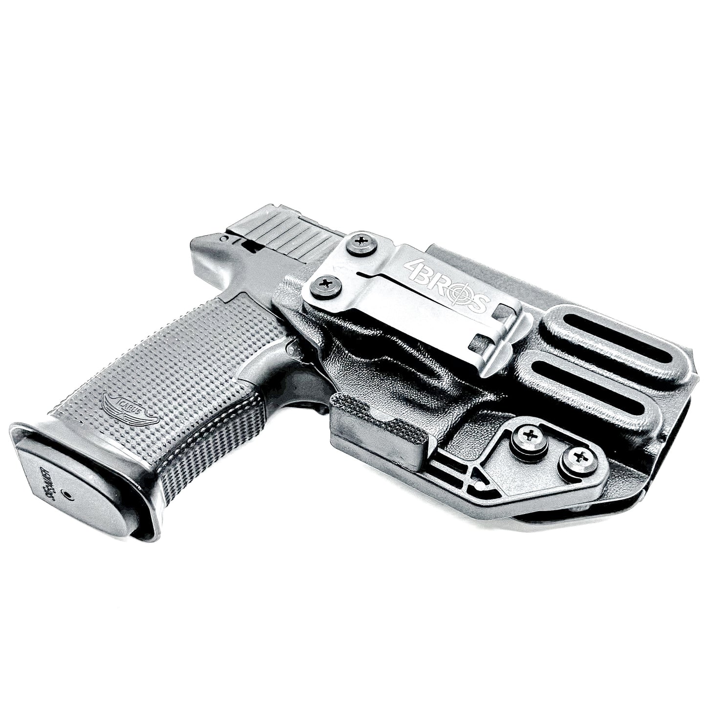 Inside waistband holster built for the Icarus Precision AIR Polymer XMACRO Grip Module and P365-XMACRO or P365XL Slide.