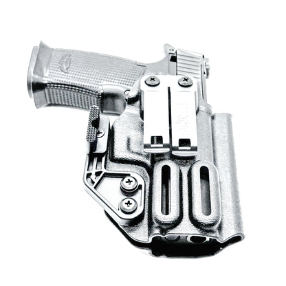 Inside waistband holster built for the Icarus Precision AIR Polymer XMACRO Grip Module and P365-XMACRO or P365XL Slide.