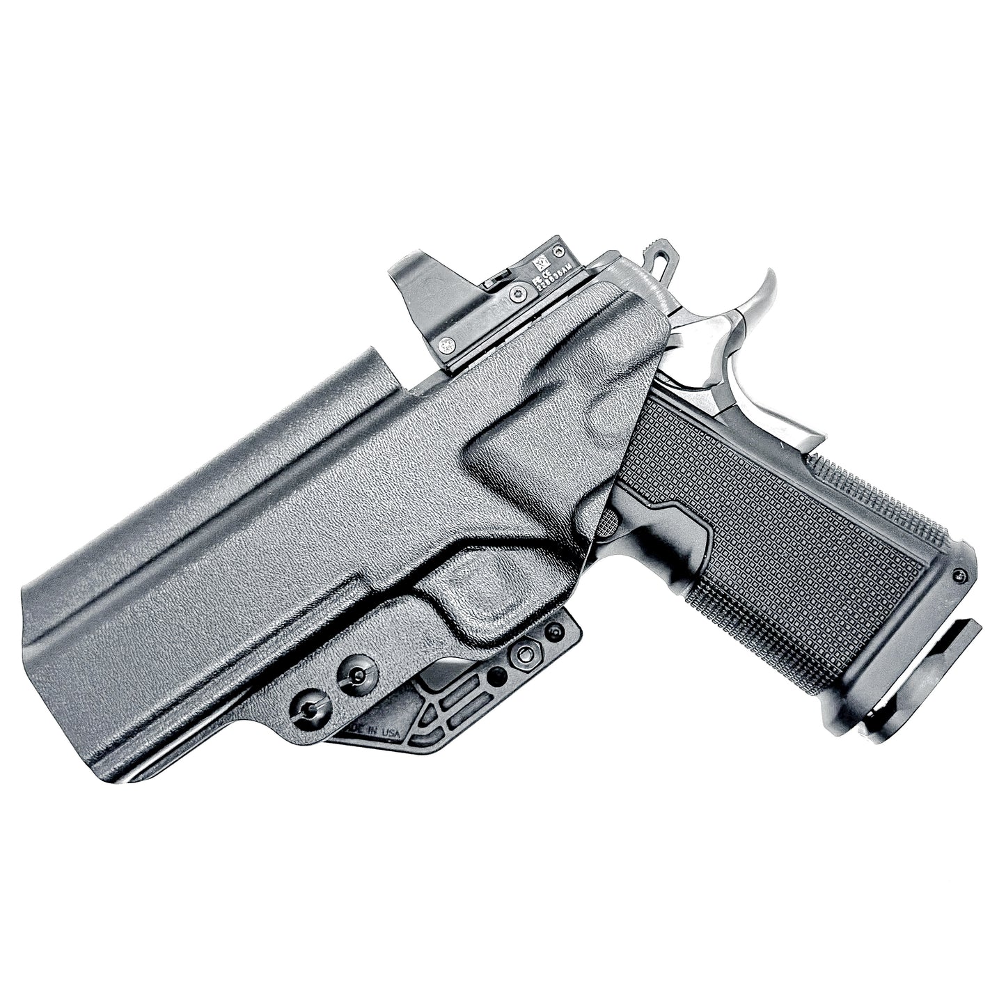 Kimber 2K11 5 inch Double Stack 1911 IWB holster with precision fit, .093 thickness, adjustable retention, and all-day comfort. Made in the USA.