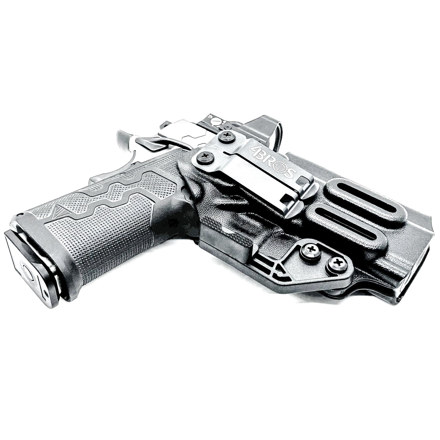 4BROS Holsters Kimber 2K11 PRO 4.25 inch Double Stack 1911 IWB holster with precision fit, .093 thickness, adjustable retention, and all-day comfort