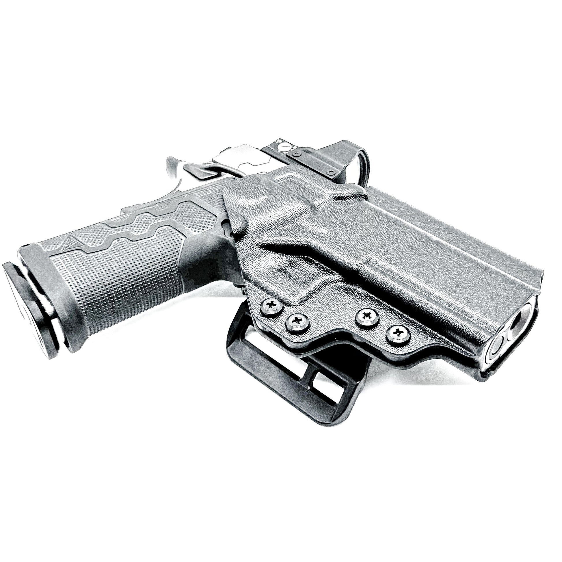 4BROS Holsters Kimber 2K11 PRO 4.25 inch Double Stack 1911 OWB holster with precision fit, .093 thickness, and adjustable retention for secure carry