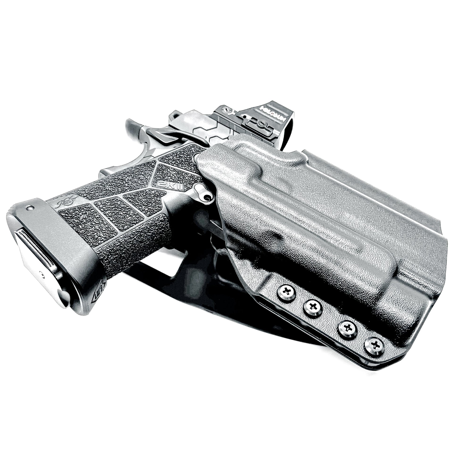 Kimber 2K11 PRO 4.25" and TLR-1 HL OWB Outside Waistband light duty & competition holster with adjustable retention and optic compatibility