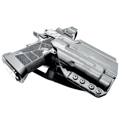 Kimber 2K11 PRO 4.25" and TLR-1 HL OWB Outside Waistband light duty & competition holster with adjustable retention and optic compatibility