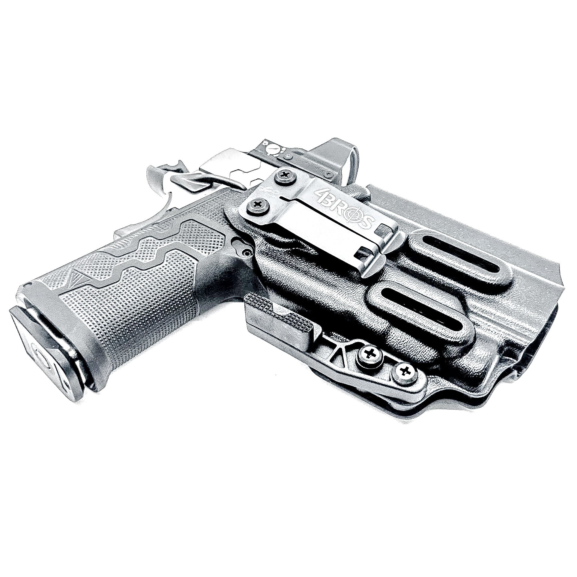 Kimber 2K11 PRO and Streamlight TLR-7 HL-X Inside Waistband IWB holster with adjustable retention