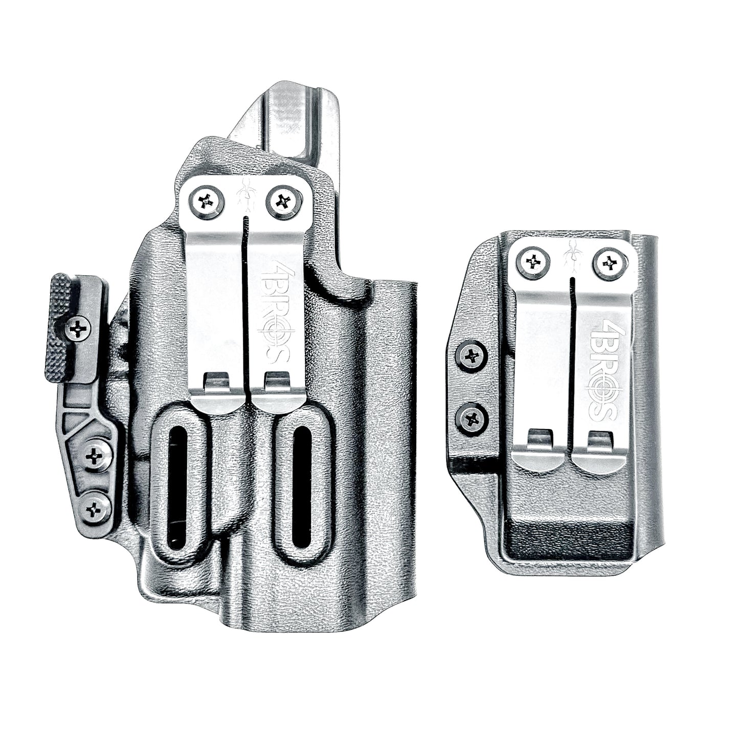 IWB holster combo for Kimber 2K11 PRO 4.25" & Streamlight TLR-7 HL-X & 2011 mags. Includes mag carrier, Modwing, and Monoblock clips. Ships fast from the USA.