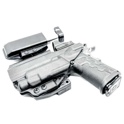 IWB holster combo for Kimber 2K11 PRO 4.25" & Streamlight TLR-7 HL-X & 2011 mags. Includes mag carrier, Modwing, and Monoblock clips. Ships fast from the USA.