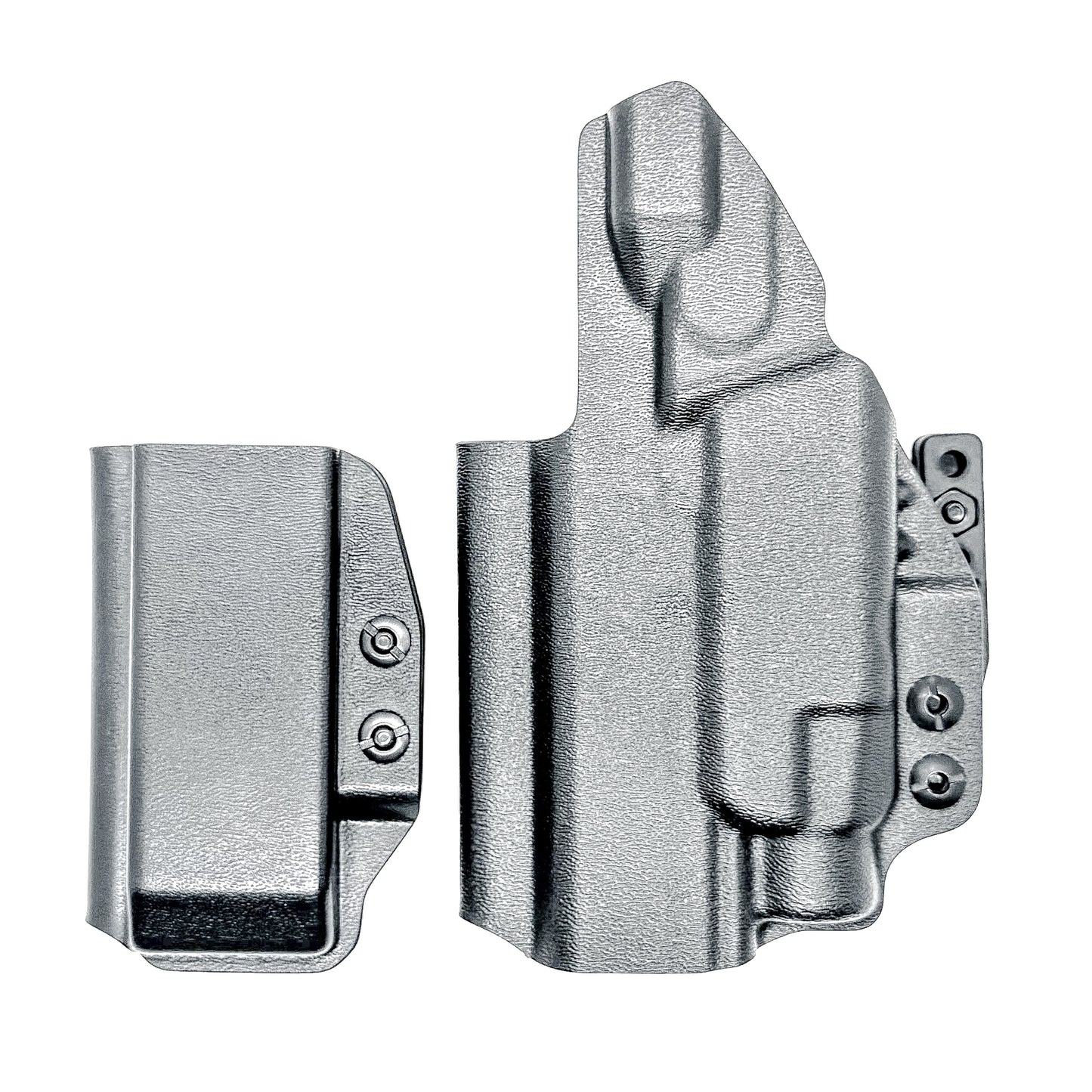 IWB holster combo for Kimber 2K11 PRO 4.25" & Streamlight TLR-7 HL-X & 2011 mags. Includes mag carrier, Modwing, and Monoblock clips. Ships fast from the USA.