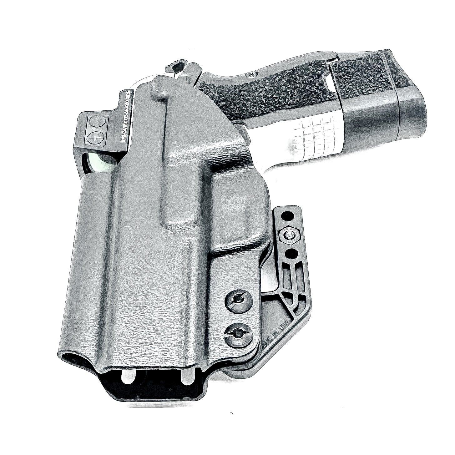 Kimber CDS9 IWB Holster for concealed carry. Precision-molded Inside Waistband holster with adjustable retention, optics compatibility, and all-day comfort.