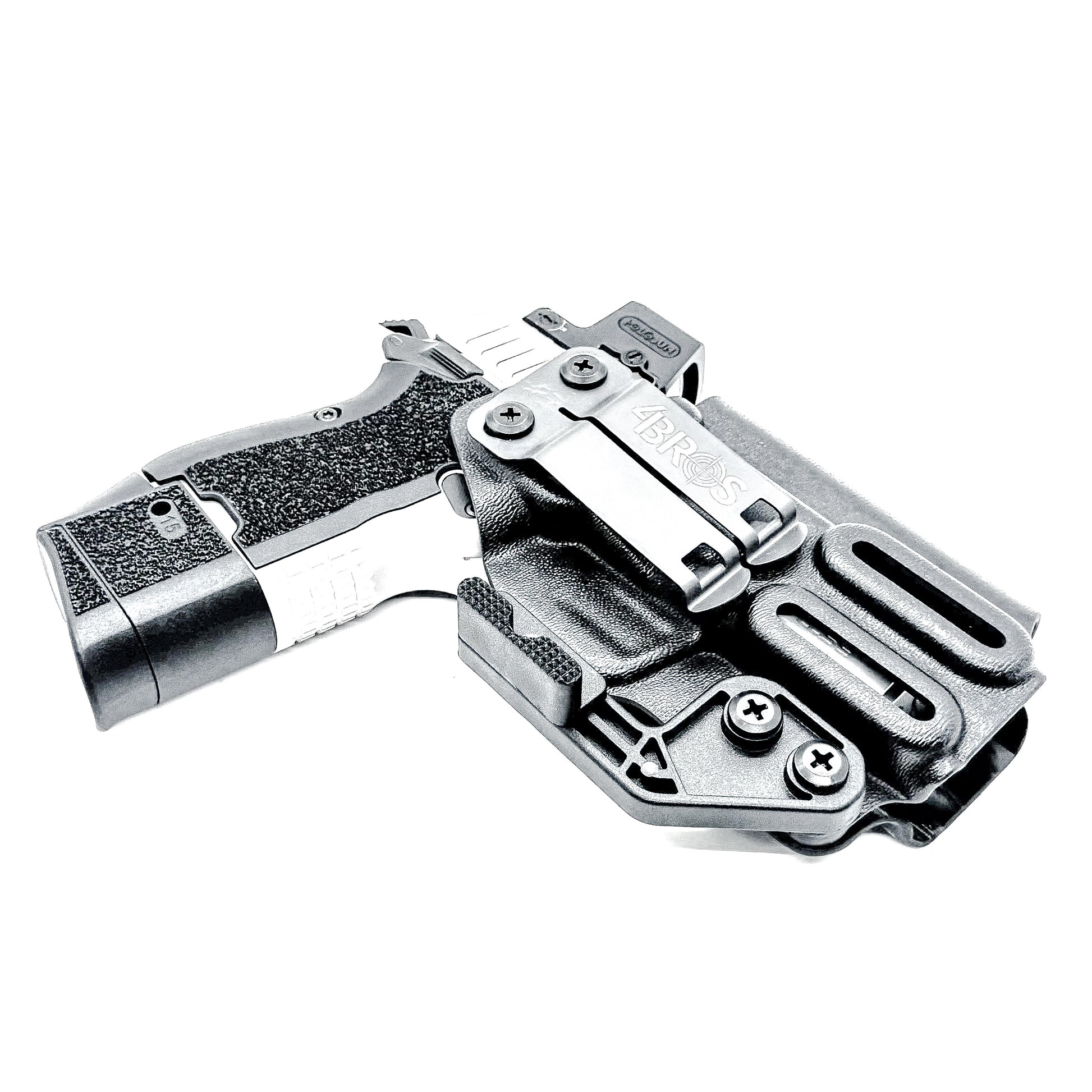 Kimber CDS9 IWB Holster for concealed carry. Precision-molded Inside Waistband holster with adjustable retention, optics compatibility, and all-day comfort.