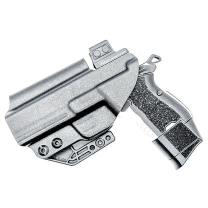 Kimber CDS9 IWB Holster for concealed carry. Precision-molded Inside Waistband holster with adjustable retention, optics compatibility, and all-day comfort.