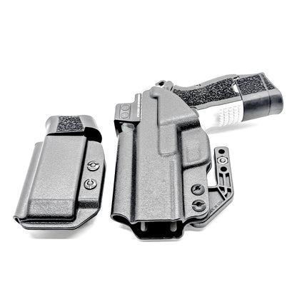 Kimber CDS9 IWB holster and magazine carrier combo. Complete Inside Waistband carry system with adjustable retention, optics compatibility, and comfort.