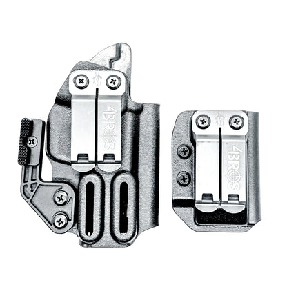 Kimber CDS9 IWB holster and magazine carrier combo. Complete Inside Waistband carry system with adjustable retention, optics compatibility, and comfort.