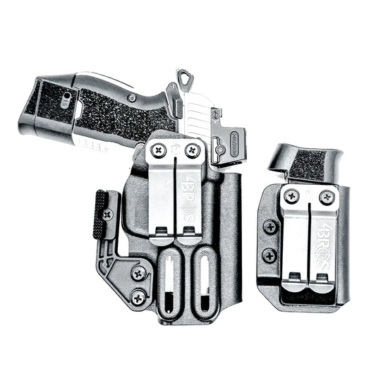 Kimber CDS9 IWB holster and magazine carrier combo. Complete Inside Waistband carry system with adjustable retention, optics compatibility, and comfort.
