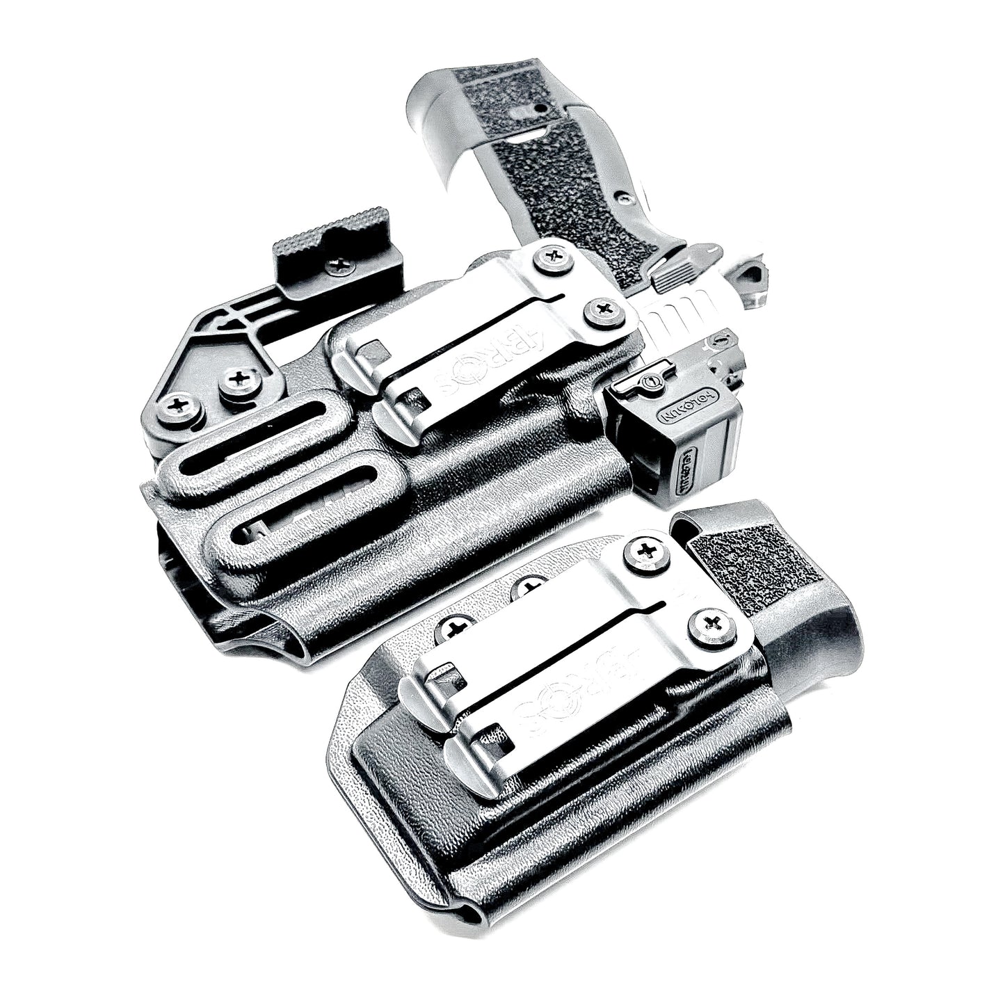 Kimber CDS9 IWB holster and magazine carrier combo. Complete Inside Waistband carry system with adjustable retention, optics compatibility, and comfort.