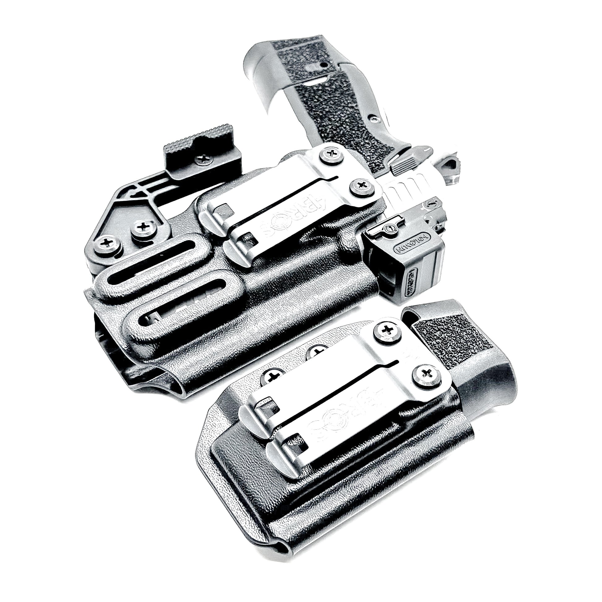 Kimber CDS9 IWB holster and magazine carrier combo. Complete Inside Waistband carry system with adjustable retention, optics compatibility, and comfort.