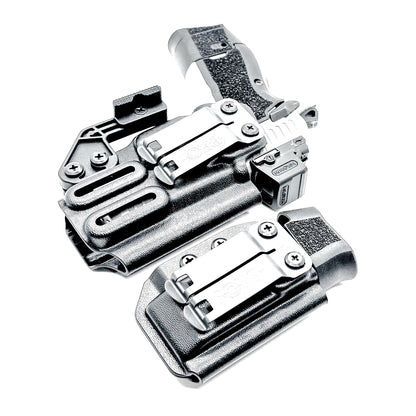 Kimber CDS9 IWB holster and magazine carrier combo. Complete Inside Waistband carry system with adjustable retention, optics compatibility, and comfort.