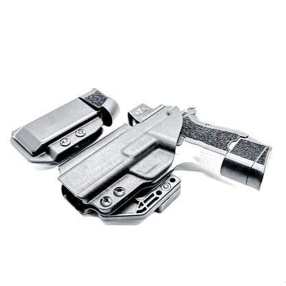 Kimber CDS9 IWB holster and magazine carrier combo. Complete Inside Waistband carry system with adjustable retention, optics compatibility, and comfort.