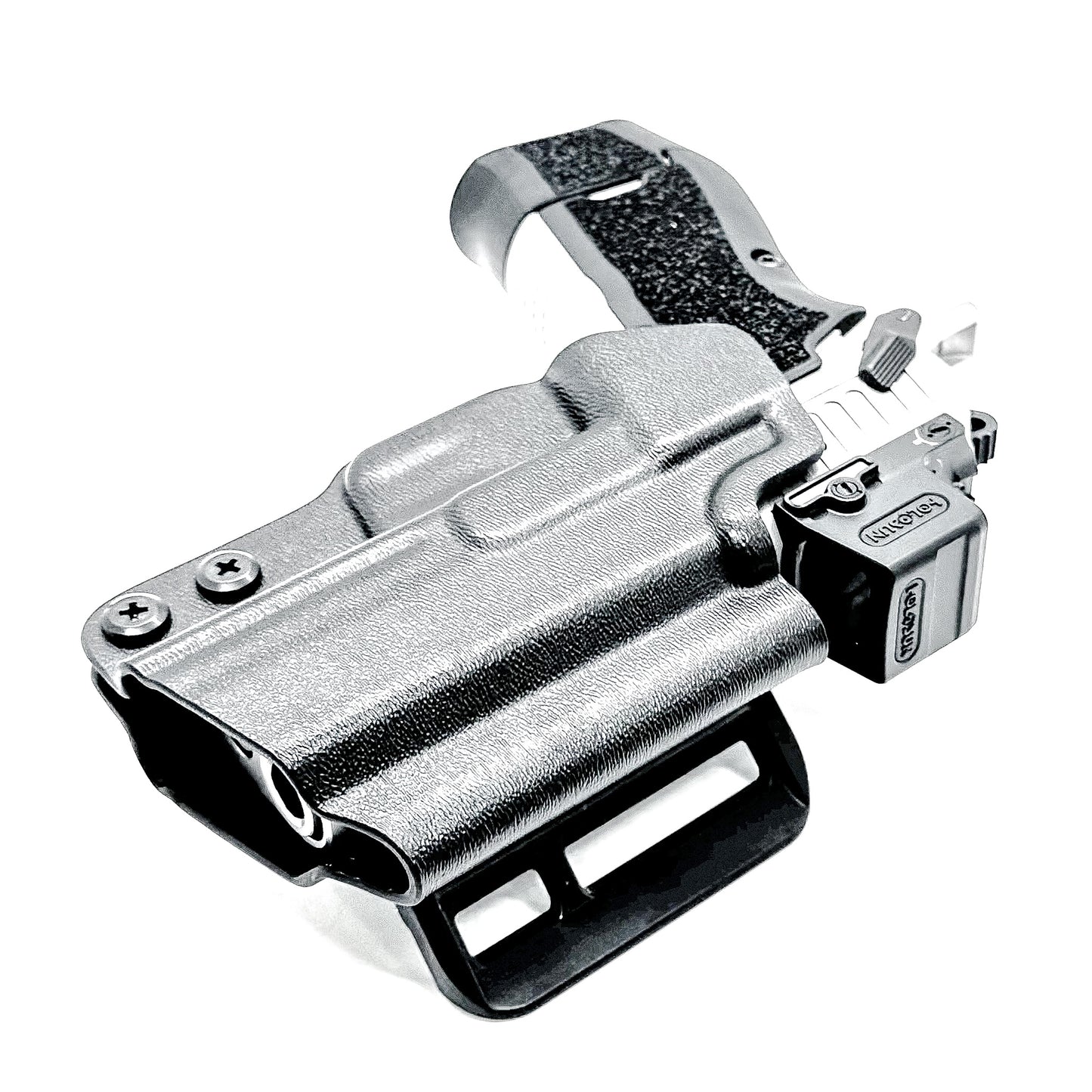 Kimber CDS9 OWB Holster with adjustable retention and optics compatibility. Precision-molded Outside Waistband holster for carry, training, and range use.