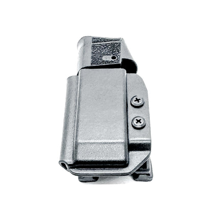 Kimber CDS9 OWB Magazine Carrier for Outside Waistband carry. Adjustable retention, ambidextrous setup, cant adjustment, and USA-made durability.