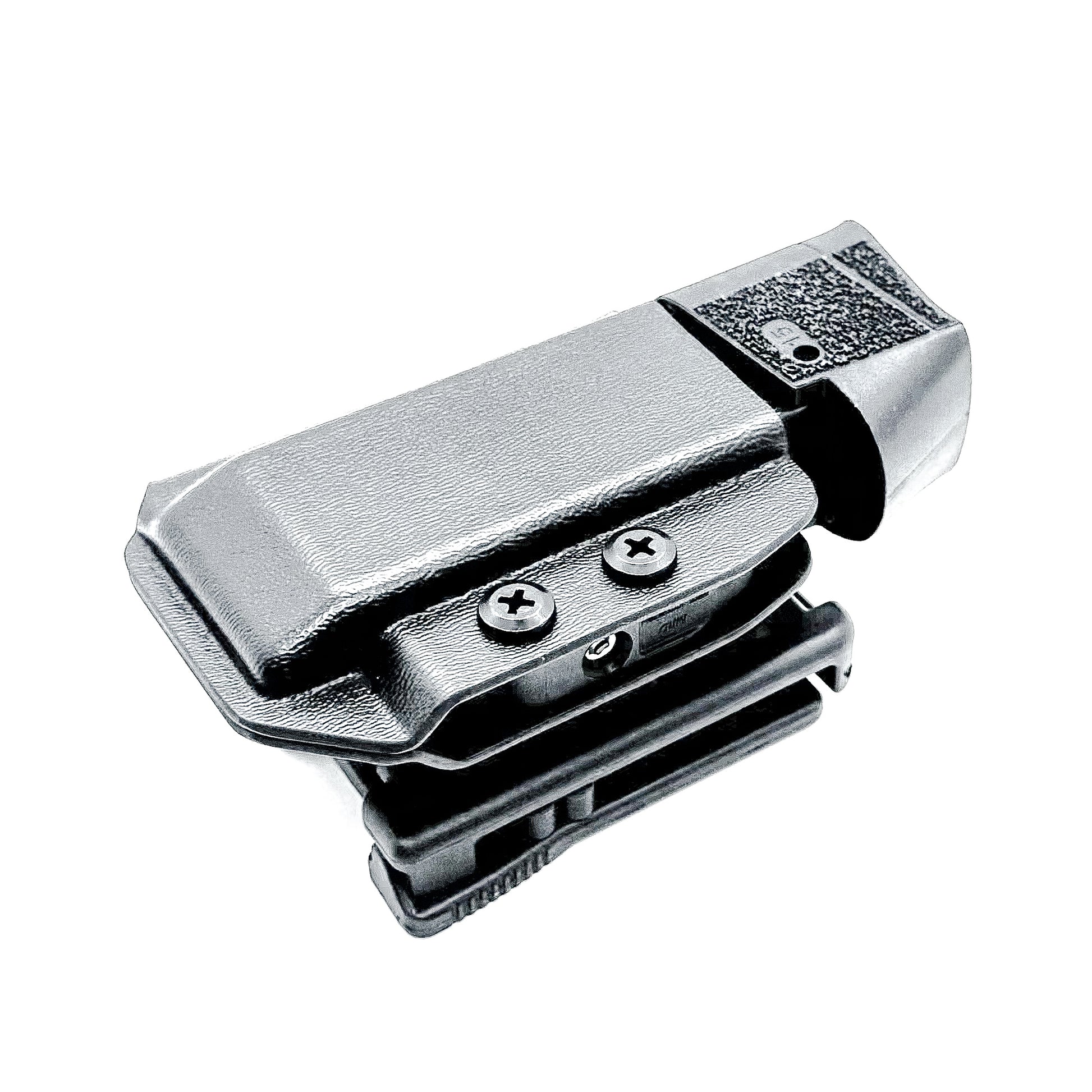 Kimber CDS9 OWB Magazine Carrier for Outside Waistband carry. Adjustable retention, ambidextrous setup, cant adjustment, and USA-made durability.