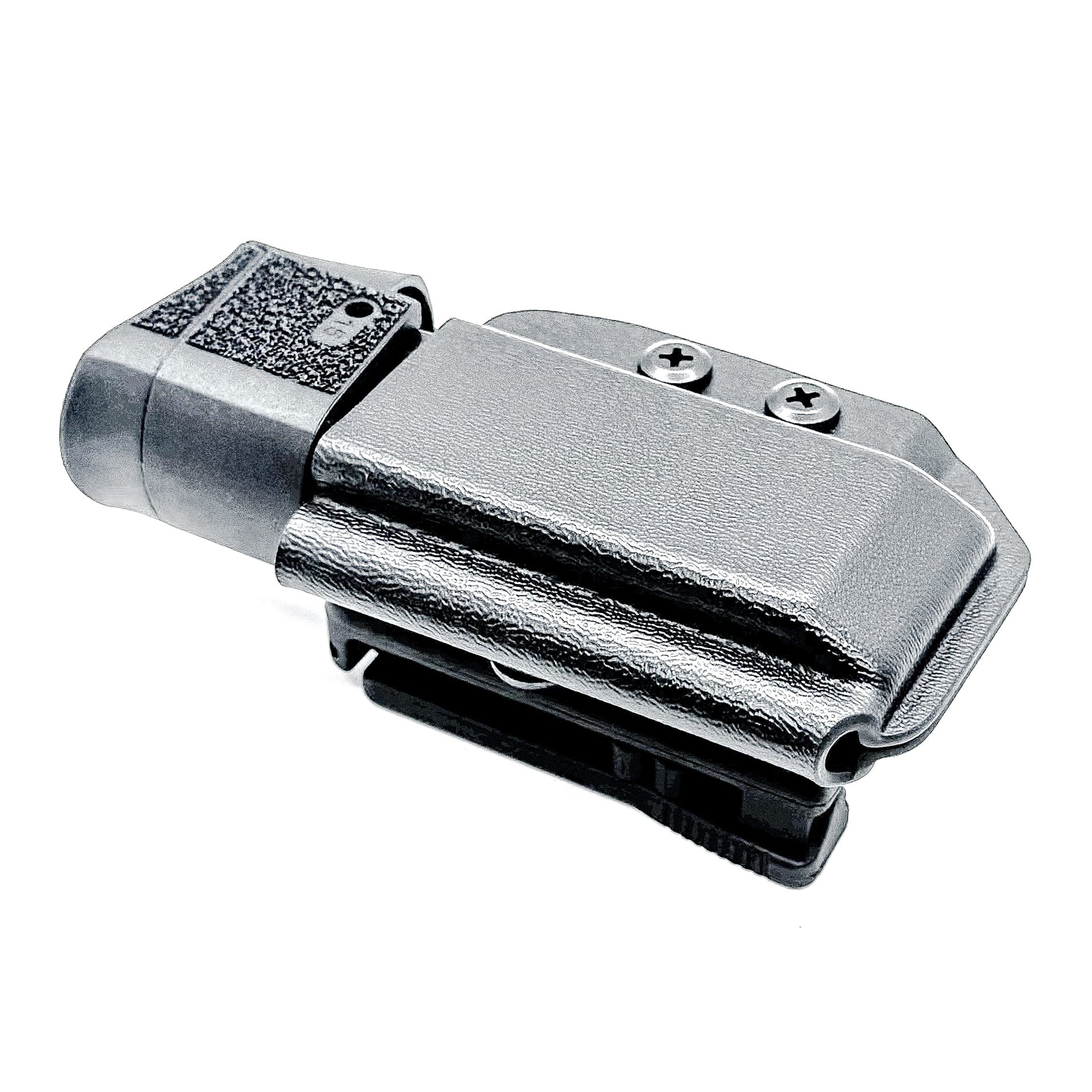 Kimber CDS9 OWB Magazine Carrier for Outside Waistband carry. Adjustable retention, ambidextrous setup, cant adjustment, and USA-made durability.