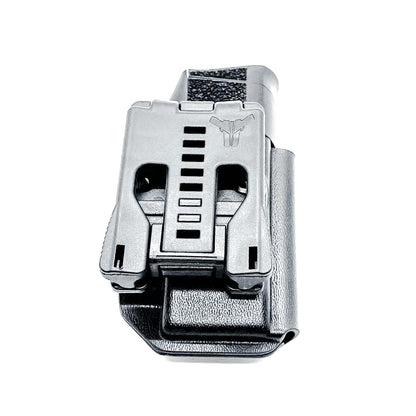 Kimber CDS9 OWB Magazine Carrier for Outside Waistband carry. Adjustable retention, ambidextrous setup, cant adjustment, and USA-made durability.