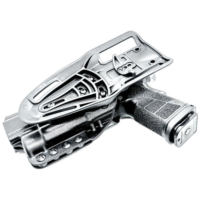 Kimber DS Warrior and Streamlight TLR-1 HL OWB (Outside Waistband) light-duty & competition holster with fast draw, adjustable retention & optic compatibility.