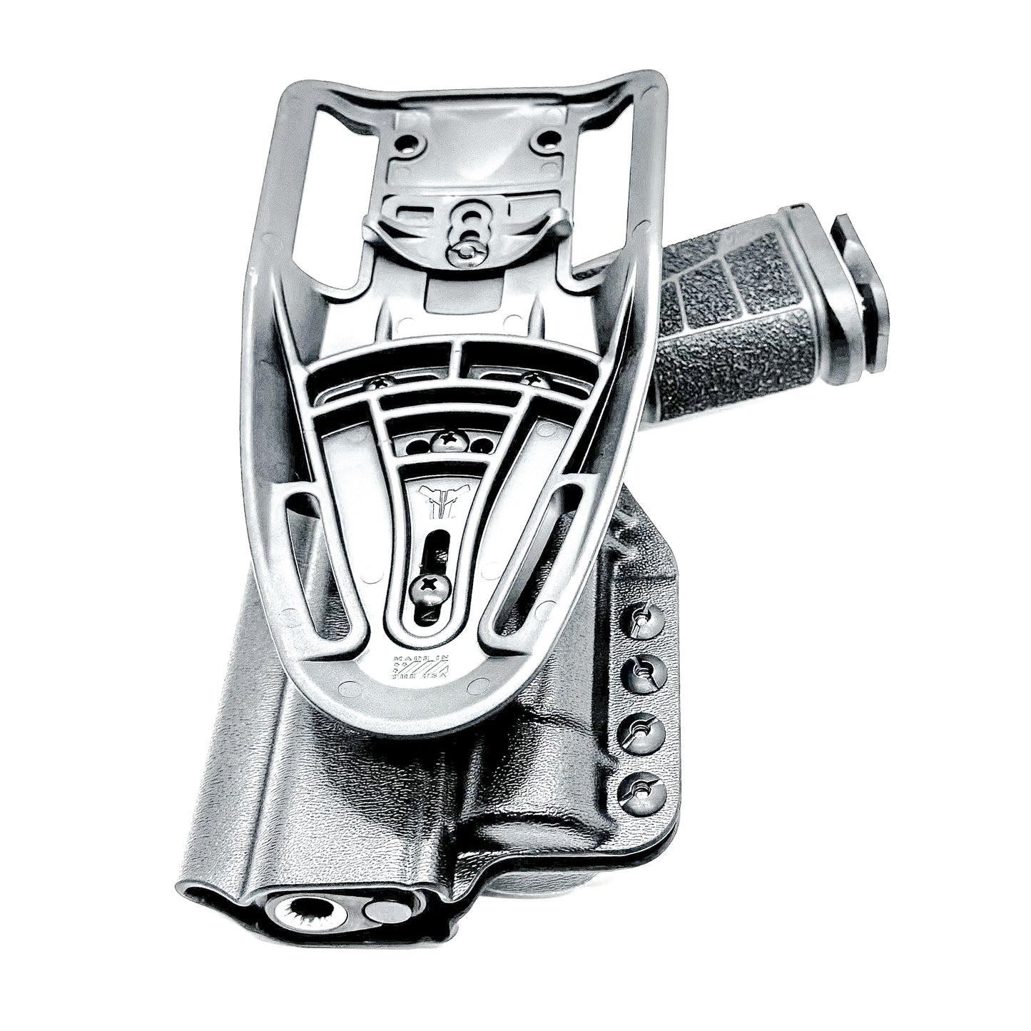 Kimber DS Warrior and Streamlight TLR-1 HL OWB (Outside Waistband) light-duty & competition holster with fast draw, adjustable retention & optic compatibility.