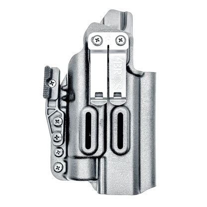 Kimber DS Warrior and Streamlight TLR-1 HL Inside Waistband IWB holster with adjustable retention, optic compatibility, and comfortable concealed carry