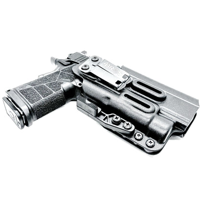 Kimber DS Warrior and Streamlight TLR-1 HL Inside Waistband IWB holster with adjustable retention, optic compatibility, and comfortable concealed carry