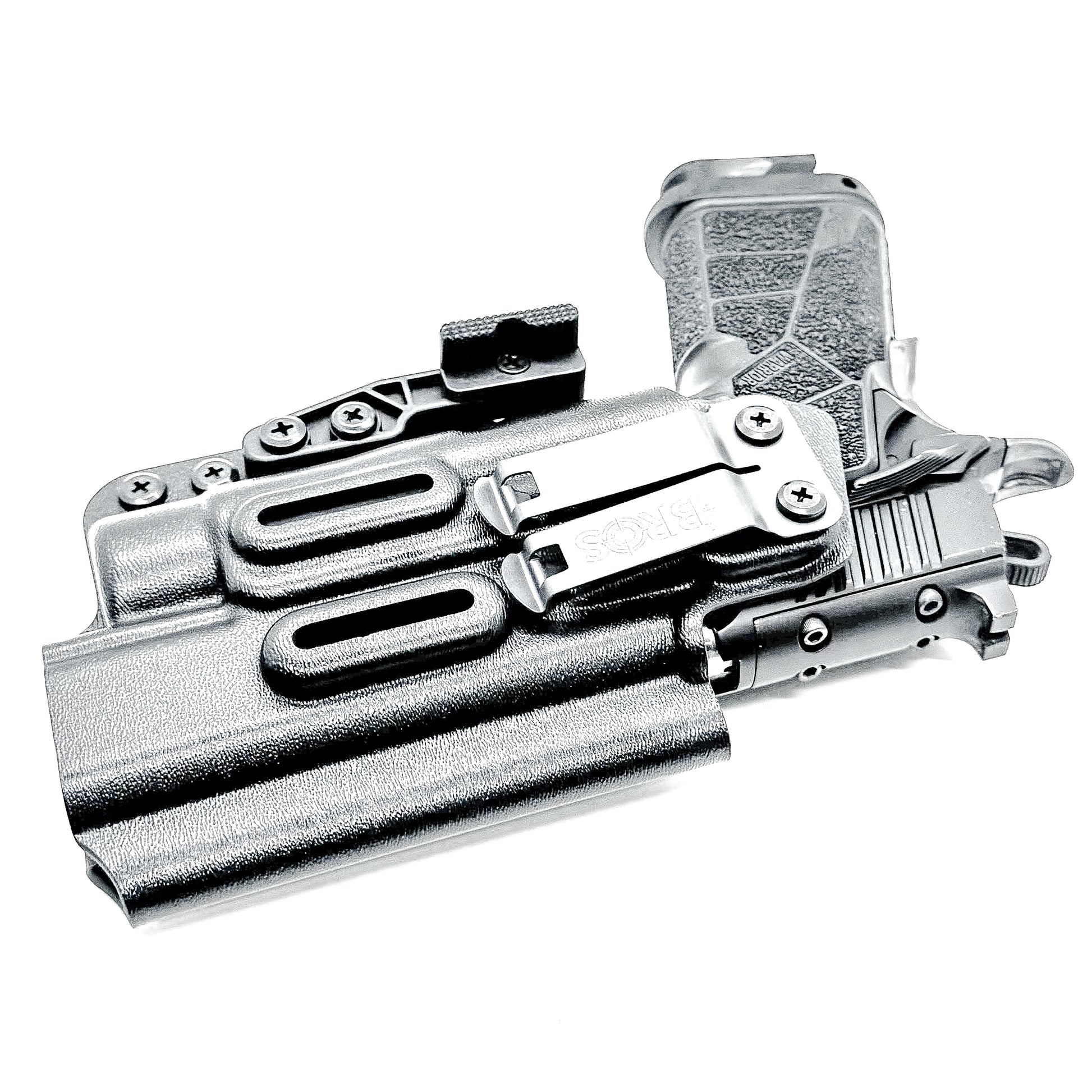 Kimber DS Warrior and Streamlight TLR-1 HL Inside Waistband IWB holster with adjustable retention, optic compatibility, and comfortable concealed carry