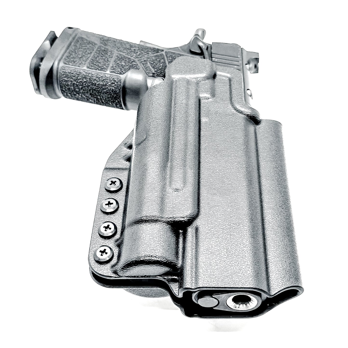 Kimber DS Warrior and Streamlight TLR-1 HL Outside Waistband OWB holster with adjustable retention, optic compatibility, and durable everyday carry.