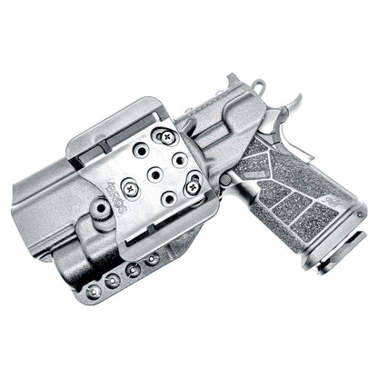 Kimber DS Warrior and Streamlight TLR-1 HL Outside Waistband OWB holster with adjustable retention, optic compatibility, and durable everyday carry.