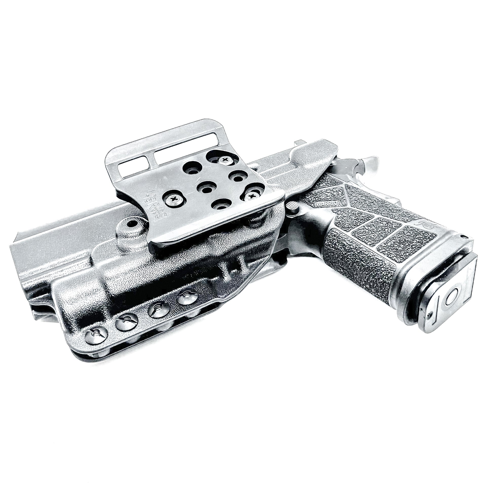 Kimber DS Warrior and Streamlight TLR-1 HL Outside Waistband OWB holster with adjustable retention, optic compatibility, and durable everyday carry.