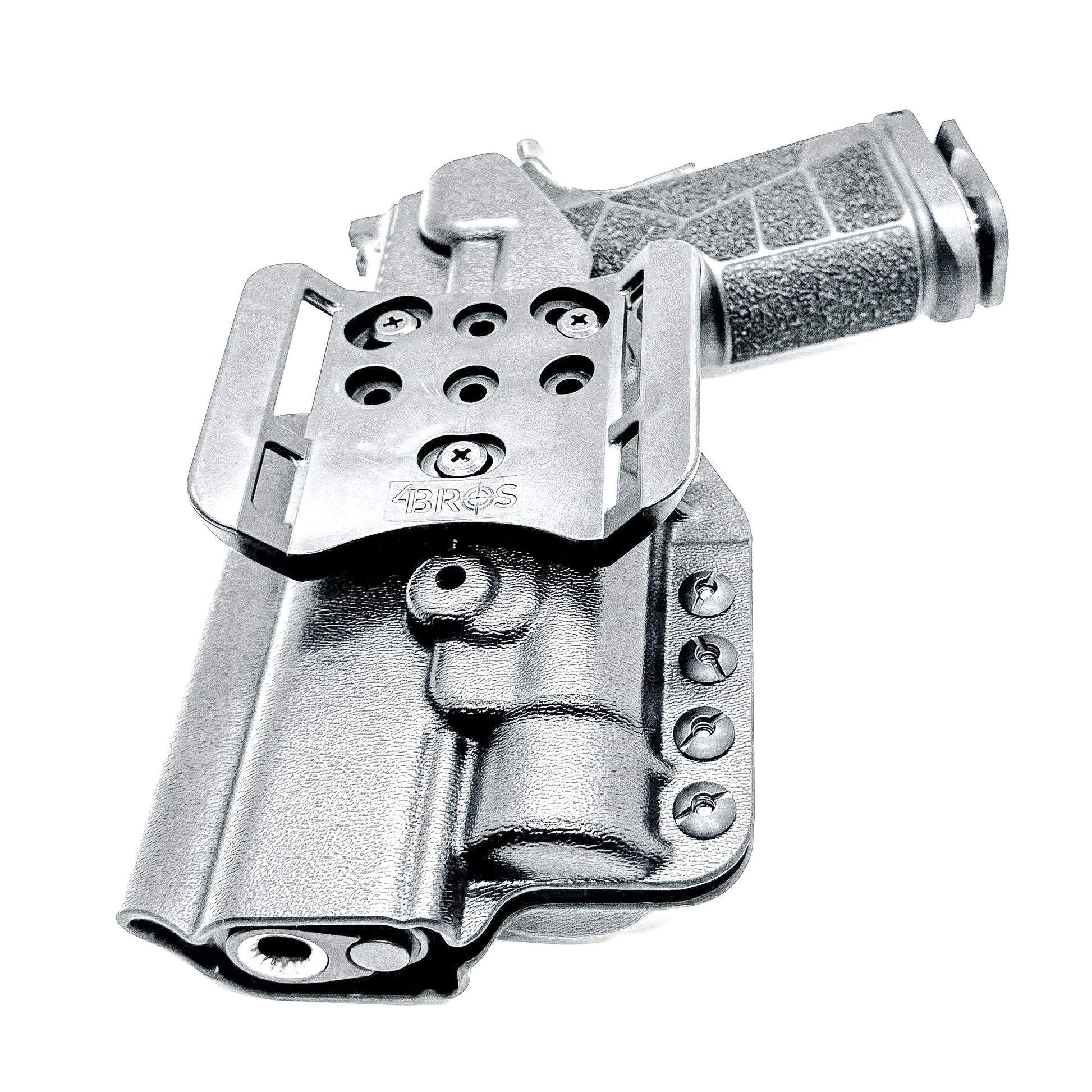 Kimber DS Warrior and Streamlight TLR-1 HL Outside Waistband OWB holster with adjustable retention, optic compatibility, and durable everyday carry.