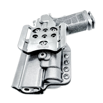 Kimber DS Warrior and Streamlight TLR-1 HL Outside Waistband OWB holster with adjustable retention, optic compatibility, and durable everyday carry.