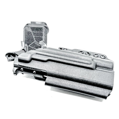 Kimber DS Warrior IWB holster with SureFire X300U support. Inside Waistband concealed carry holster with adjustable retention, optic compatibility, and comfort.
