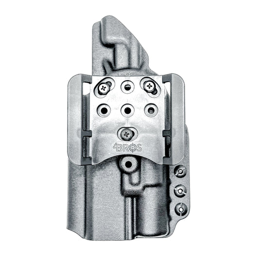 Kimber DS Warrior OWB holster with SureFire X300U. Outside Waistband holster for range and everyday carry with adjustable retention and optic compatibility