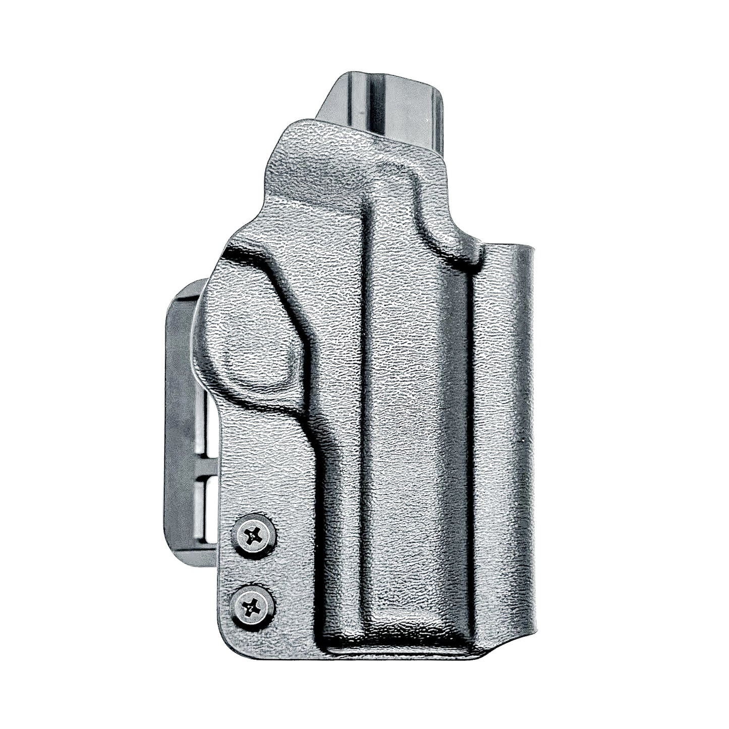 Kimber Micro 9 OWB Holster with adjustable retention and optics compatibility. Precision-molded Outside Waistband holster for carry, training, and range use.