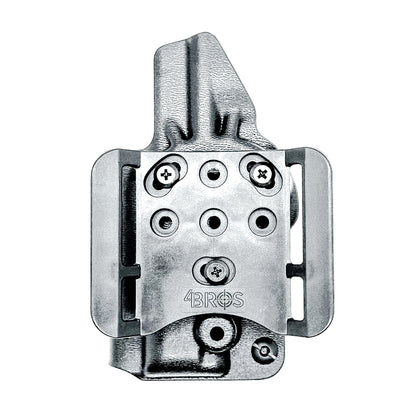 Kimber Micro 9 OWB Holster with adjustable retention and optics compatibility. Precision-molded Outside Waistband holster for carry, training, and range use.