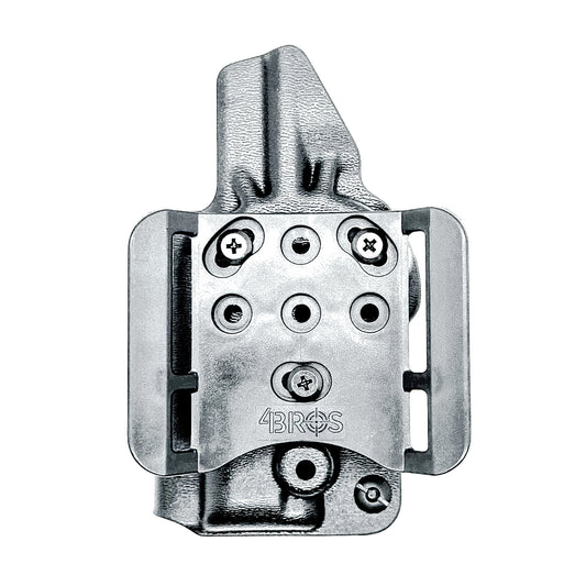 Kimber Micro 9 OWB Holster with adjustable retention and optics compatibility. Precision-molded Outside Waistband holster for carry, training, and range use.