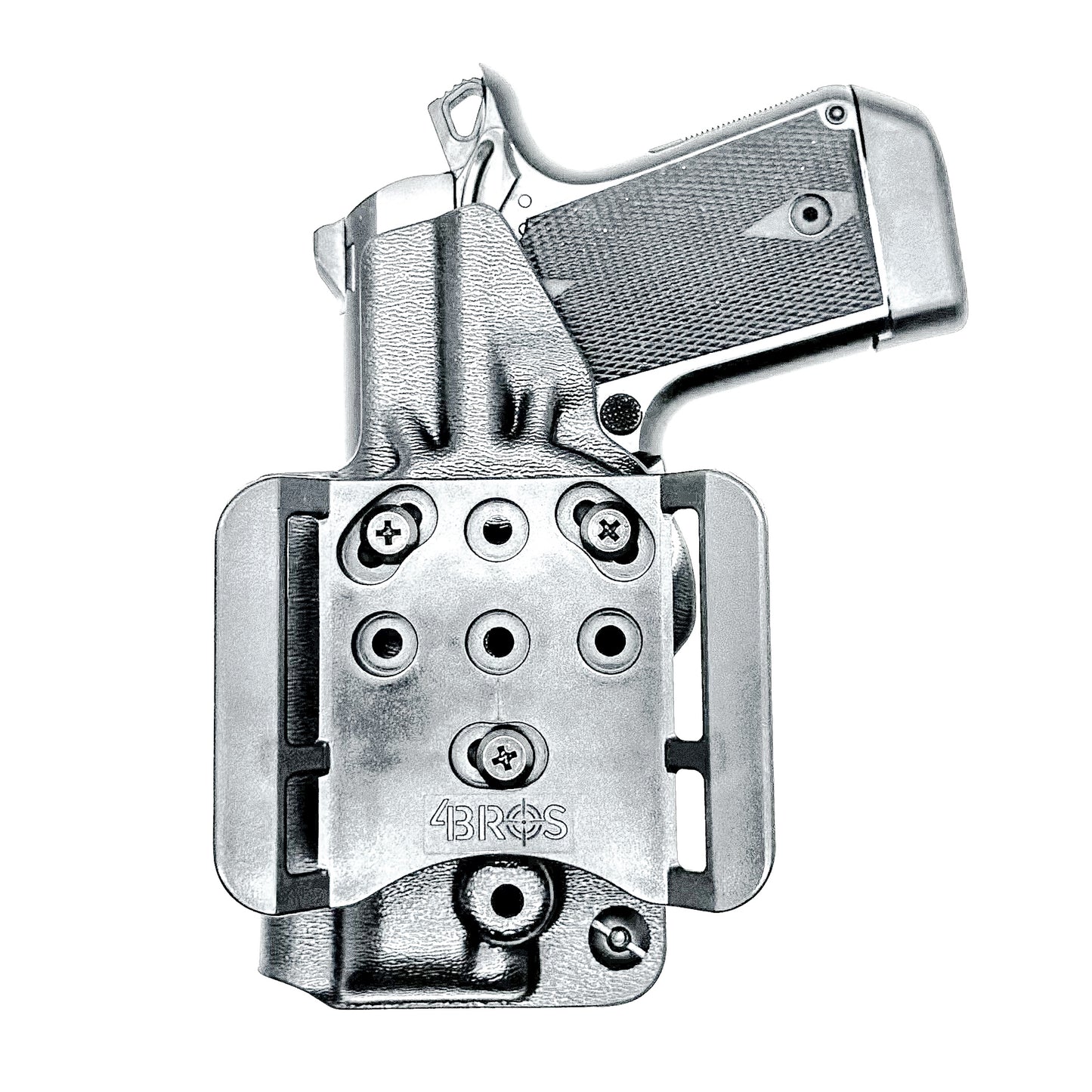 Kimber Micro 9 OWB Holster with adjustable retention and optics compatibility. Precision-molded Outside Waistband holster for carry, training, and range use.