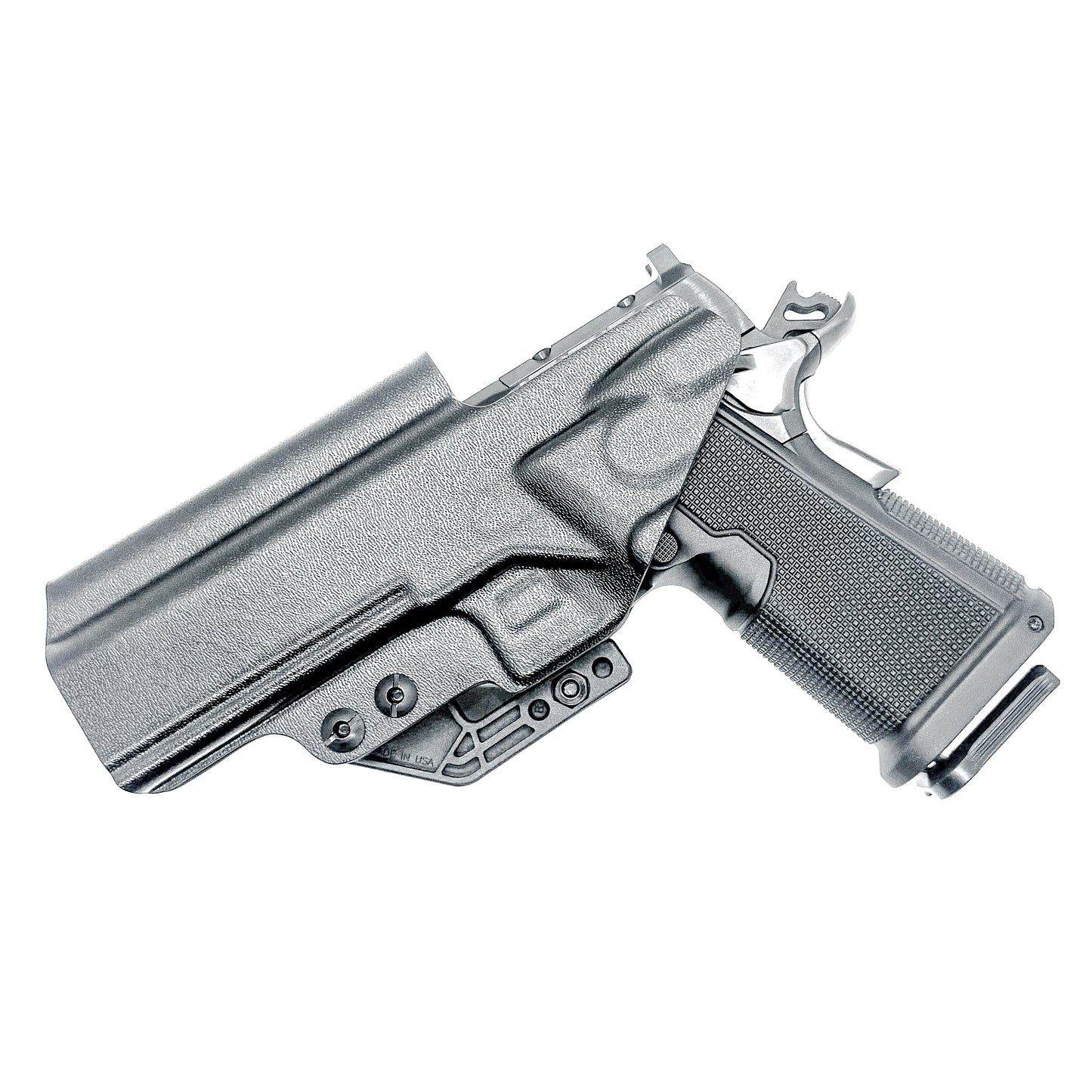Kimber 2K11 5 inch Double Stack 1911 IWB holster with precision fit, .093 thickness, adjustable retention, and all-day comfort. Made in the USA.