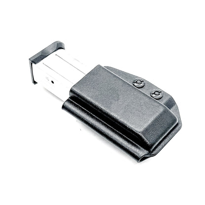 Black Kydex IWB AIWB appendix inside waistband magazine pouch carrier or holster for the Kimber 2K11 mags from Four Brothers 4BROS Holsters.