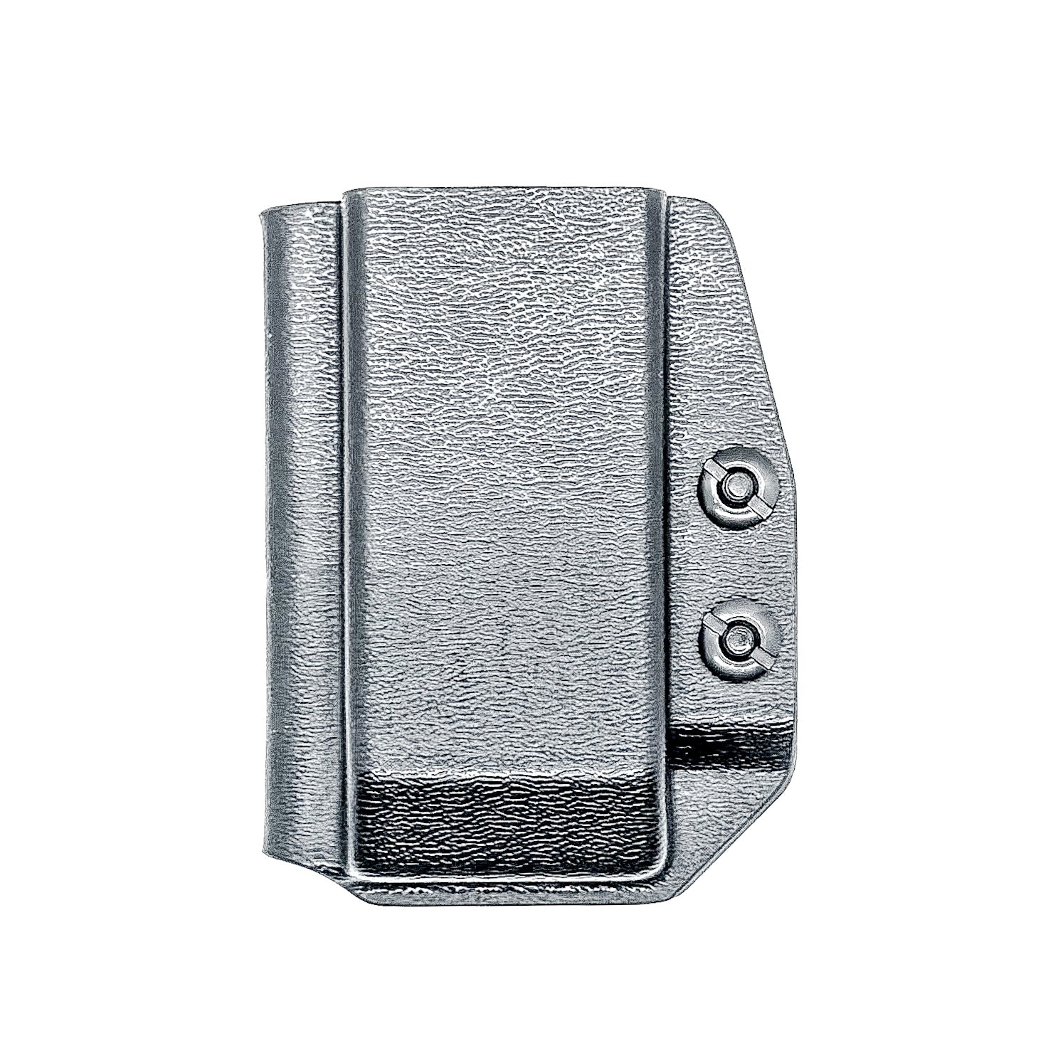 Black Kydex IWB AIWB appendix inside waistband magazine pouch carrier or holster for the Kimber 2K11 mags from Four Brothers 4BROS Holsters.