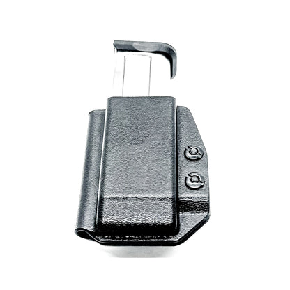 Black Kydex IWB AIWB appendix inside waistband magazine pouch carrier or holster for the Kimber 2K11 mags from Four Brothers 4BROS Holsters.